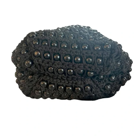 Tory Burch Willa Beaded Crochet Mini Bucket Bag - Picture 6 of 8